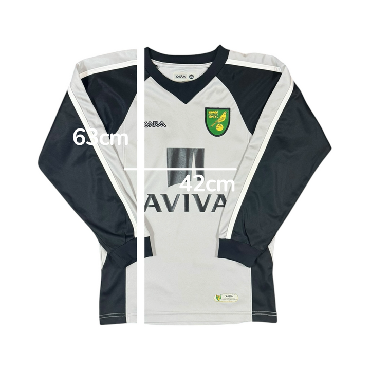 2008-10 Norwich City GK Shirt - 8/10 - (13-14 Years)