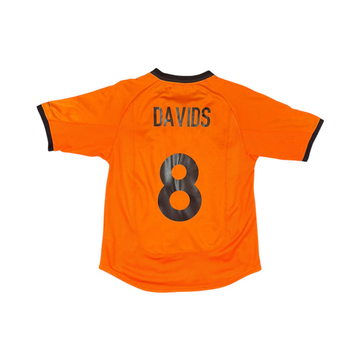 2000-02 Netherlands Home Shirt DAVIDS #8 - 6/10 - (15-16 Years)