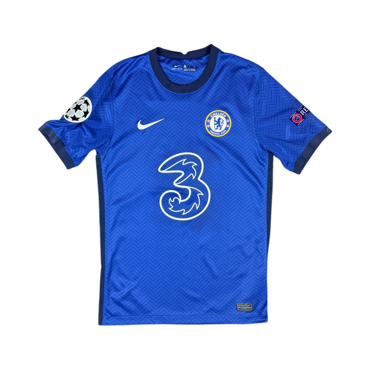 2020-21 Chelsea Home Shirt ABRAHAM #9 - 8/10 - (S)