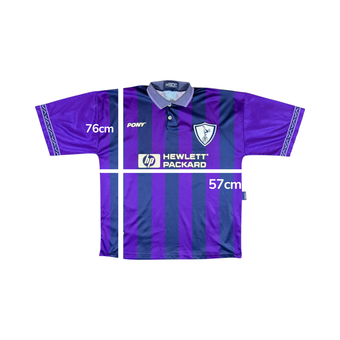 1995-97 Tottenham Pony Away Shirt - 7/10 - (2XL)
