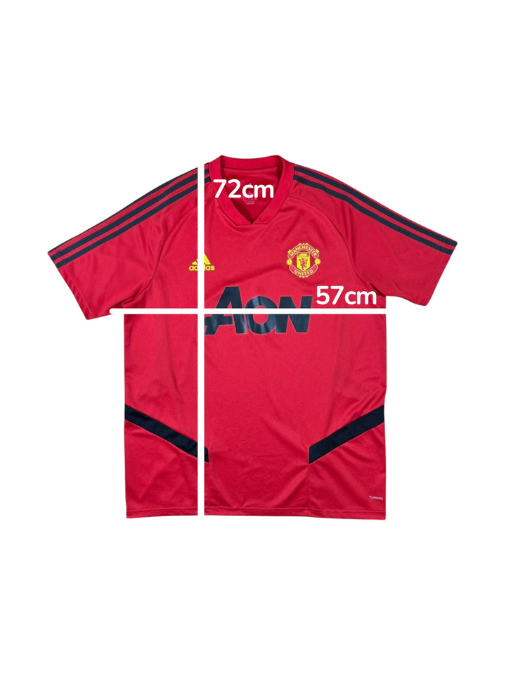 2018/19 Manchester United Adidas Training Football Shirt - 9/10 - (L)