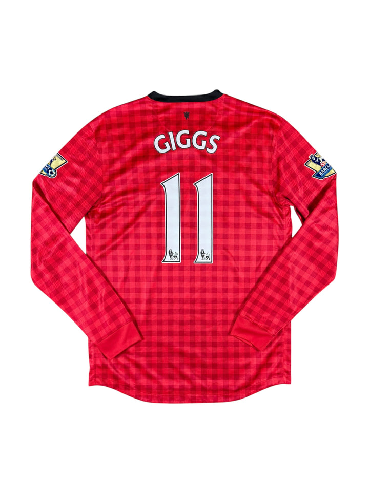 2012/13 Manchester United Nike Football Long sleeve Shirt #11 Giggs - 9/10 - (M)