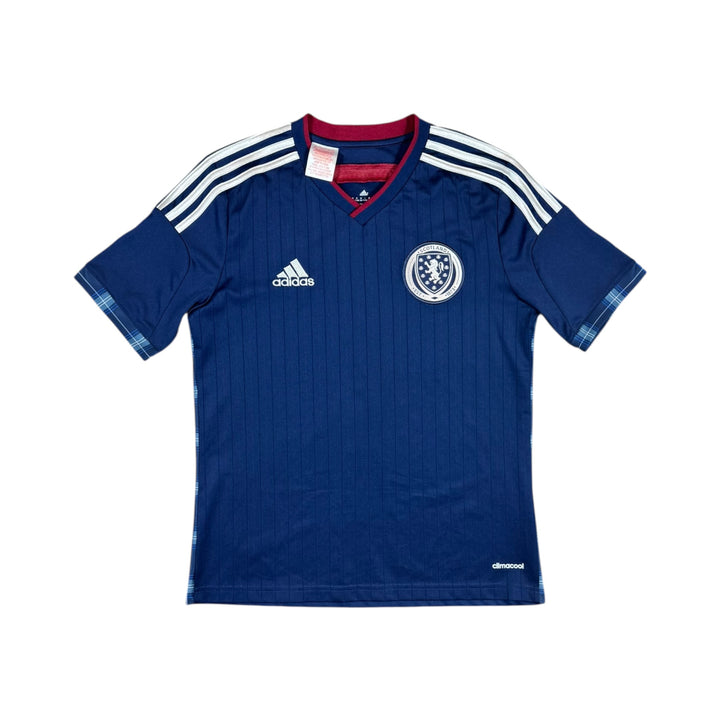 2014-15 Scotland Adidas Home Shirt #10 NAISMITH - 9/10 - (13-14 Years)