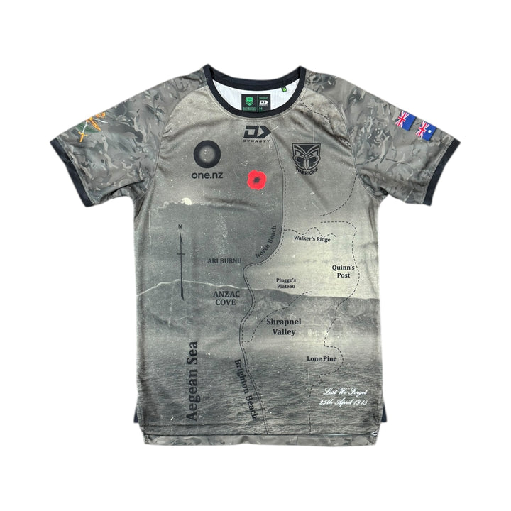 2025 New Zealand Warriors ANZAC Pre-Match Rugby Shirt - 10/10 - (M)