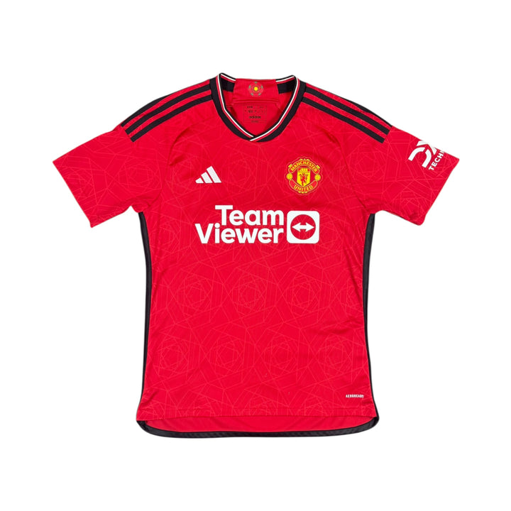 2023-24 Manchester United Adidas Home Shirt - 9/10 - (M)
