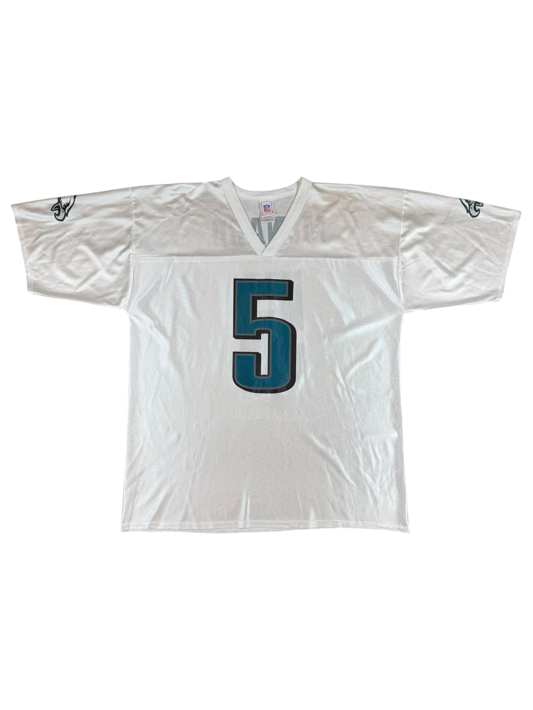 1999 Philadelphia Eagles #5 Mcnabb NFL Jersey - 7/10 - (2XL)