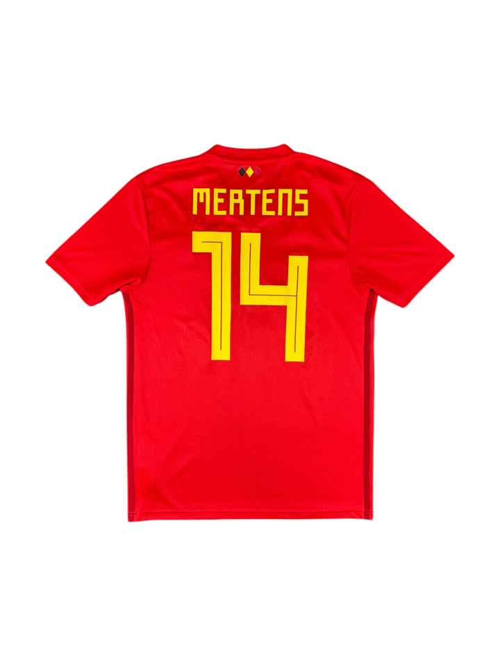 2018/19 Belgium Adidas Home Football Shirt #14 MERTENS - 9/10 - (M)