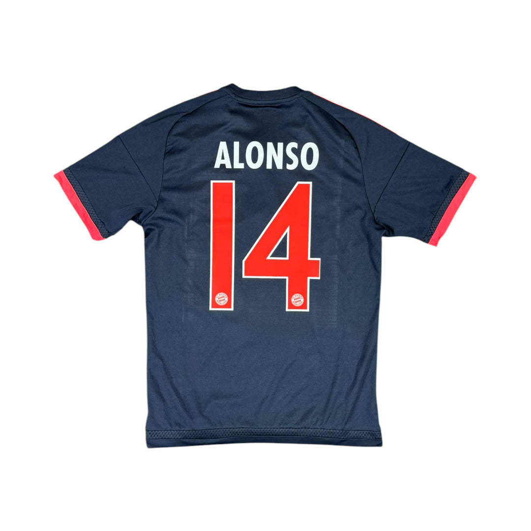 2015-16 Bayern Munich Third Shirt ALONSO #14 - 7/10 - (S)
