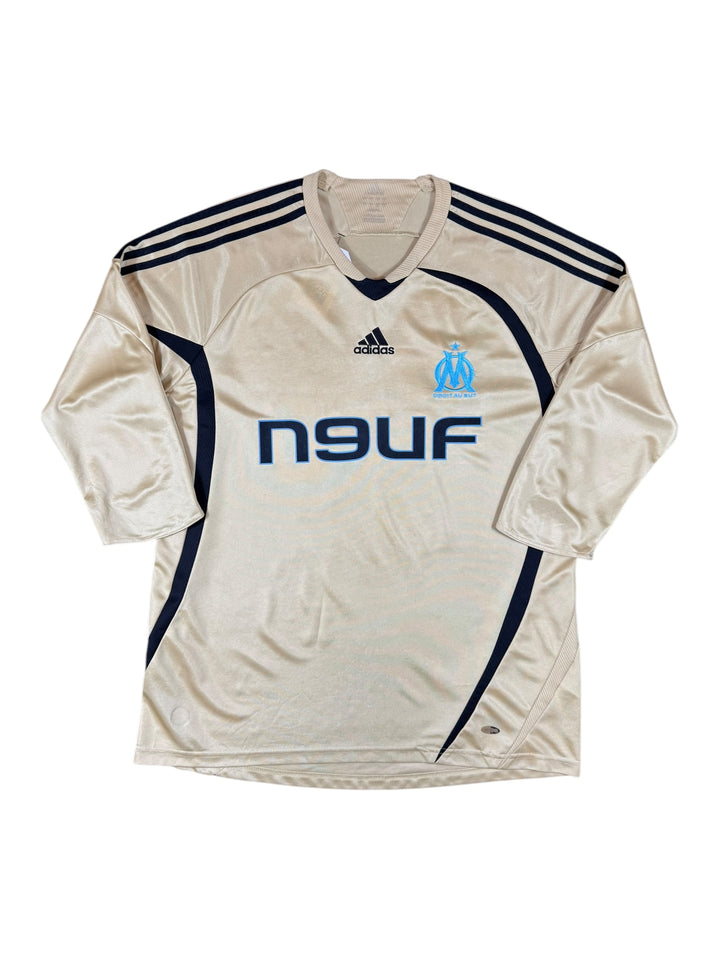 2008/09 Marseille Adidas Third 1/3 Sleeve Football Shirt #11 NIANG - 7/10 - (XL)