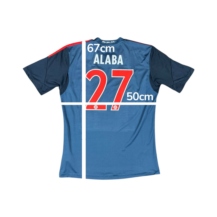 2013-14 Bayern Munich Adidas Third Shirt #27 ALABA - 8/10 - (14-15 Years)