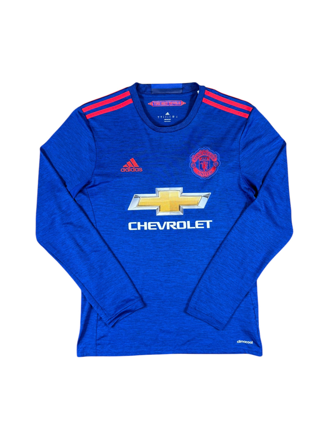 2016/17 Manchester United Adidas Away Longsleeve Football Shirt