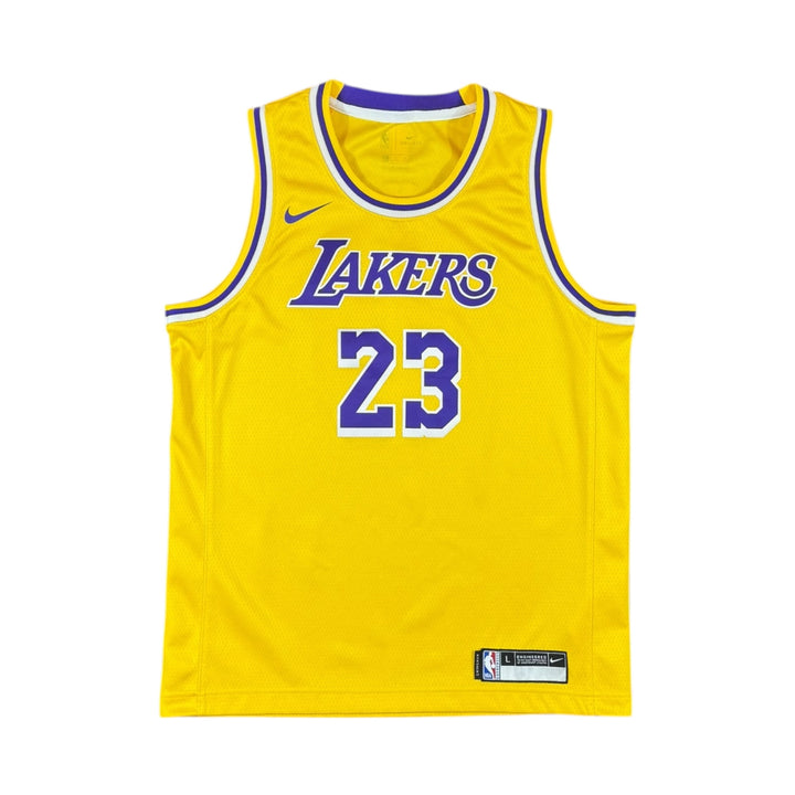 2021-23 LA Lakers Nike #23 JAMES Basketball Jersey - 9/10 - (13-14 Years)