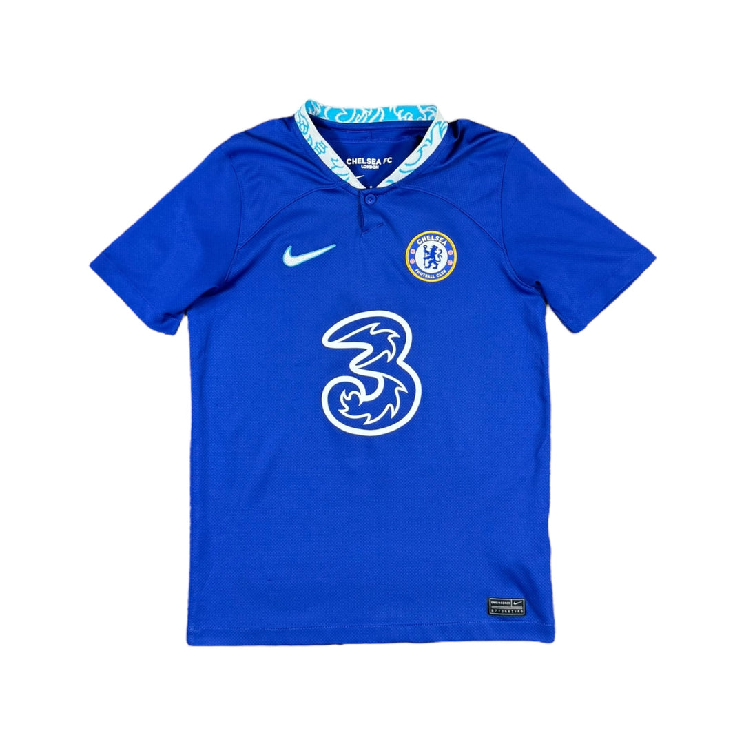 2022-23 Chelsea Nike Home Shirt #17 STERLING - 9/10 - (11-12 Years)