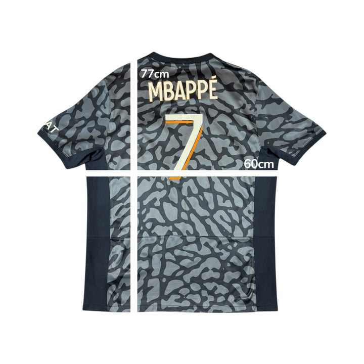 2023-24 Paris Saint Germain Nike Third Shirt #7 MBAPPE - 9/10 - (XL)