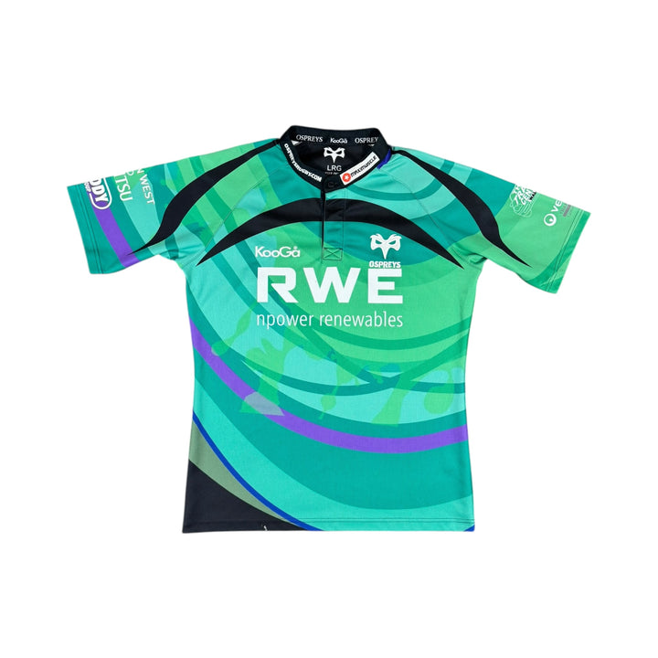2009-10 Ospreys Rugby Away Shirt - 8/10 - (L)
