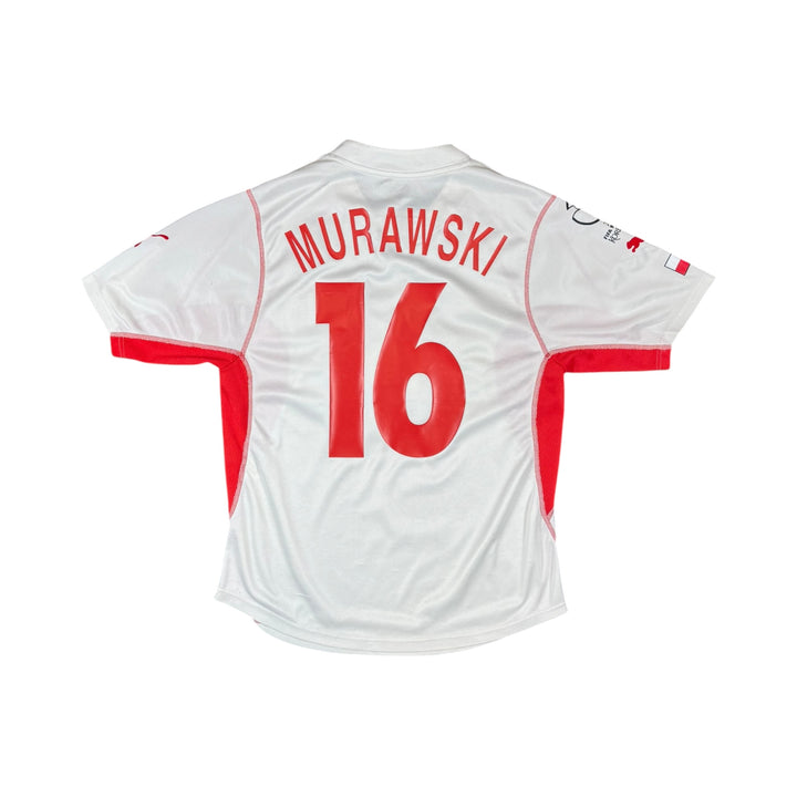 2002-04 Poland Puma Home Shirt MURAWSKI #16 - 7/10 - (M)