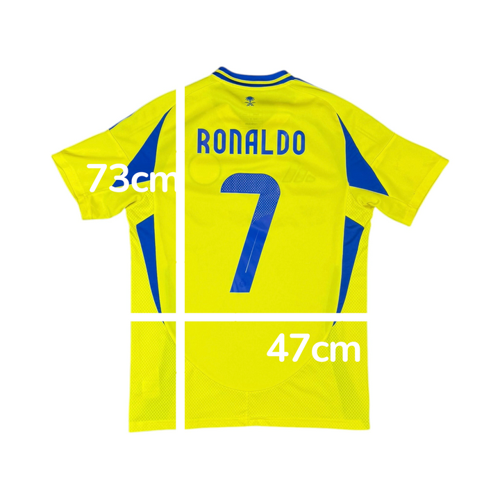 2024-25 Al Nassr Home Shirt RONALDO #7 - 9/10 - (M)