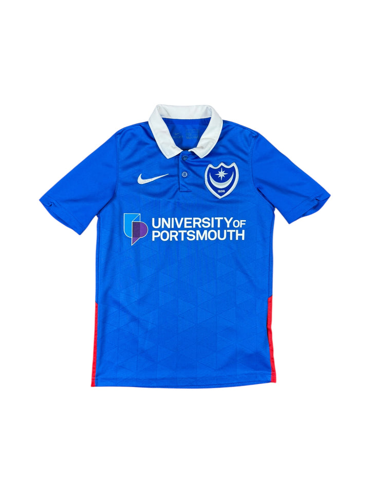 2020/21 Portsmouth Home Shirt - 9/10 - (9-10 Years)