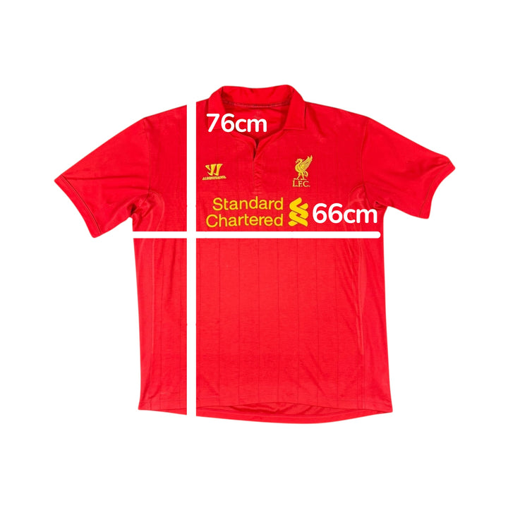 2012-13 Liverpool Warrior Home Shirt - 8/10 - (2XL)