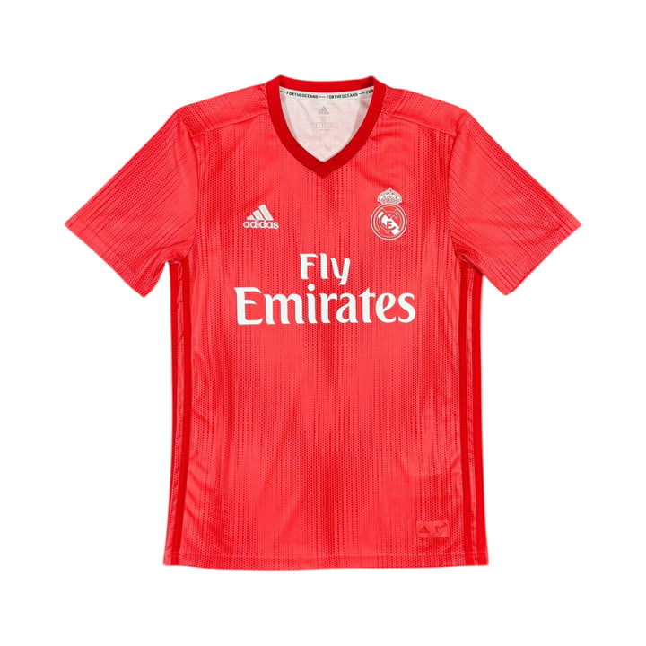 2018-19 Real Madrid Adidas Third Shirt #9 BENZEMA - 8/10 - (S)