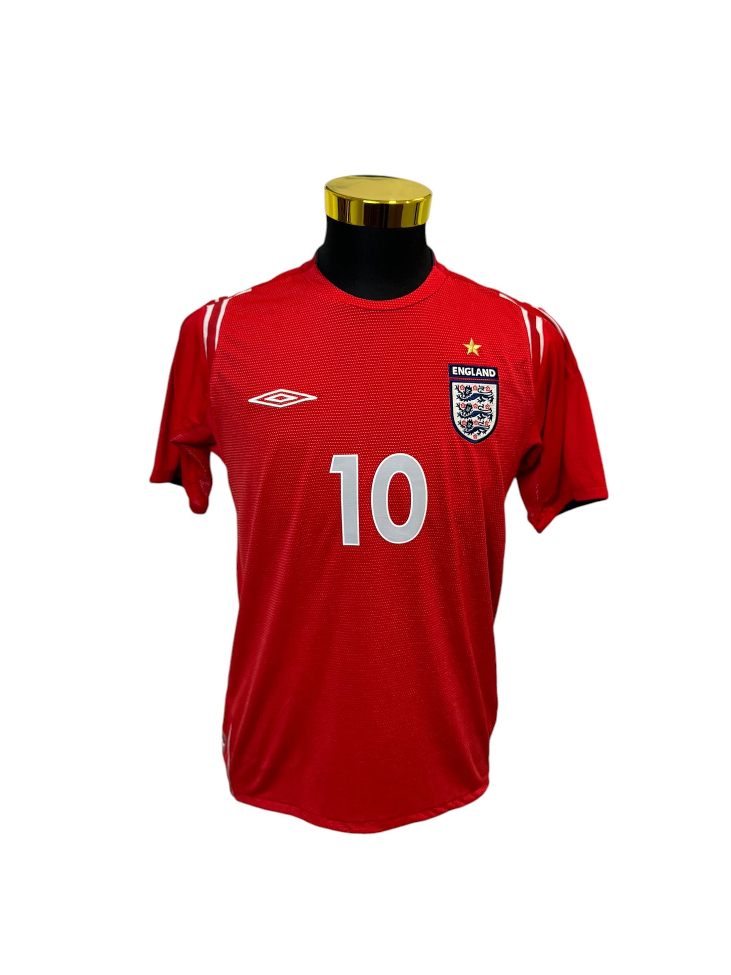 England 2004/06 Home Football Jersey #10 Owen