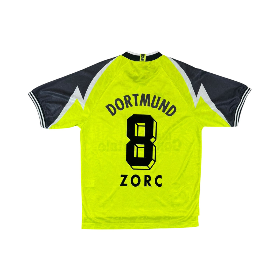 1995-96 Borussia Dortmund Home Shirt ZORC #8 - 10/10 - (M)