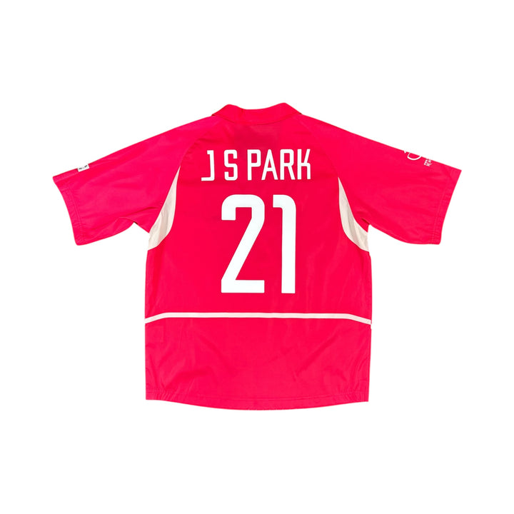 2002-03 South Korea Home Shirt J.S. PARK #21 - 10/10 - (L)