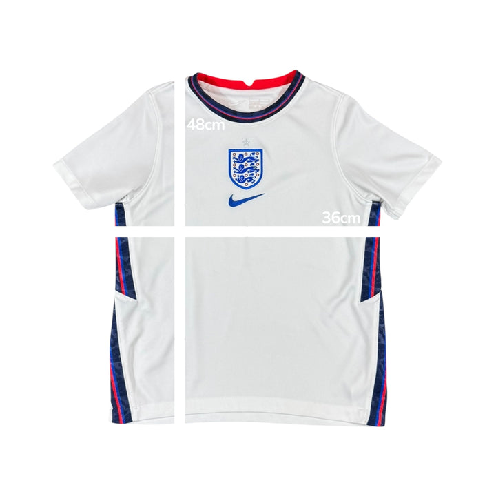 2020-22 England Nike Home Shirt - 8/10 - (6-7 Years)