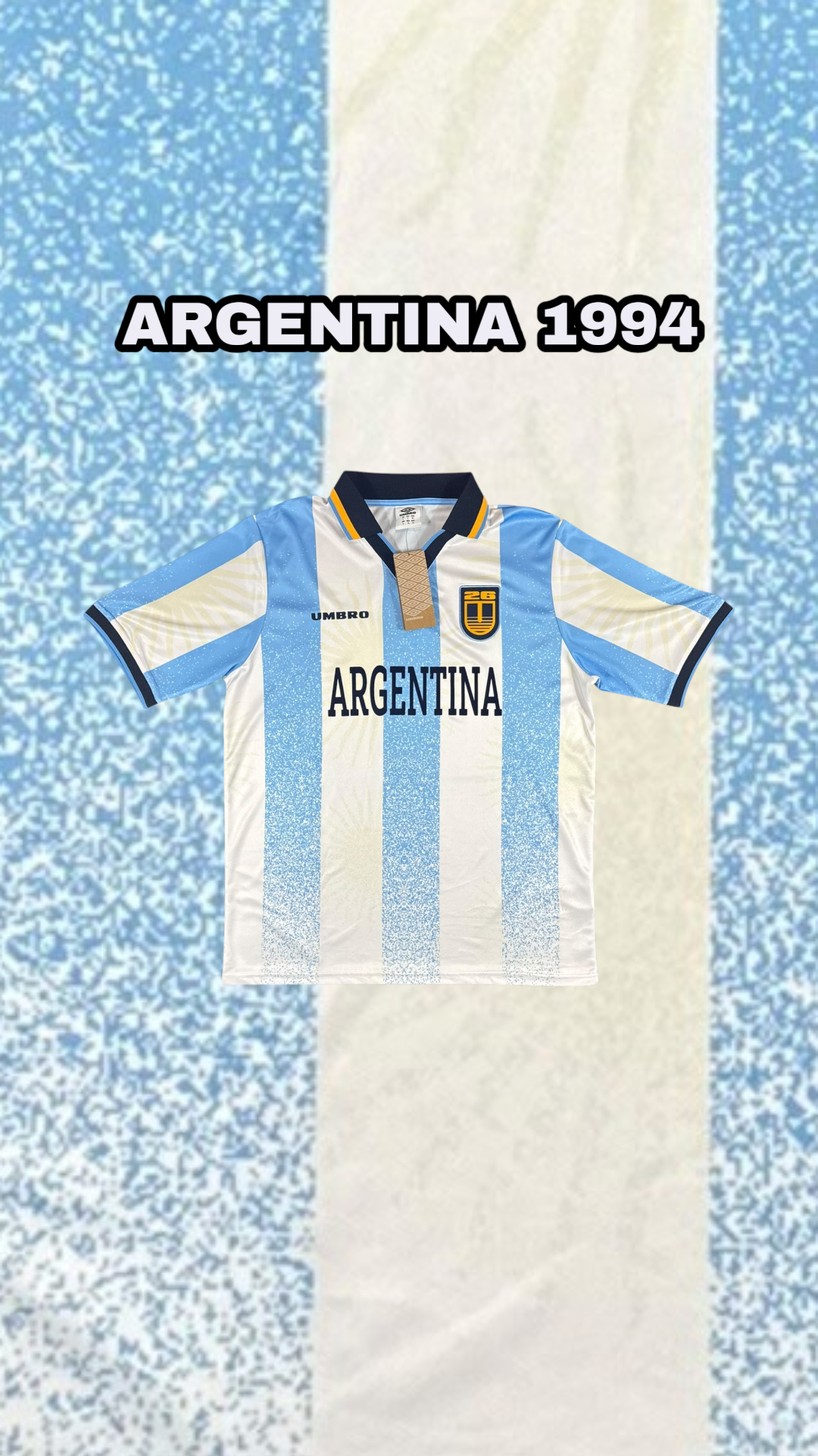 Argentina 1994 Umbro Reissue Shirt