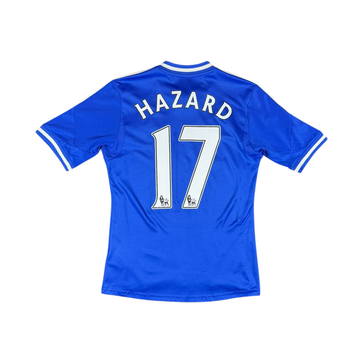 2013-14 Chelsea Adidas Home Shirt #17 HAZARD - 8/10 - (M)