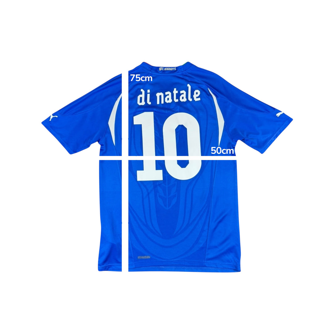 2010-11 Italy Puma Home Shirt #10 DI NATALE - 9/10 - (L)