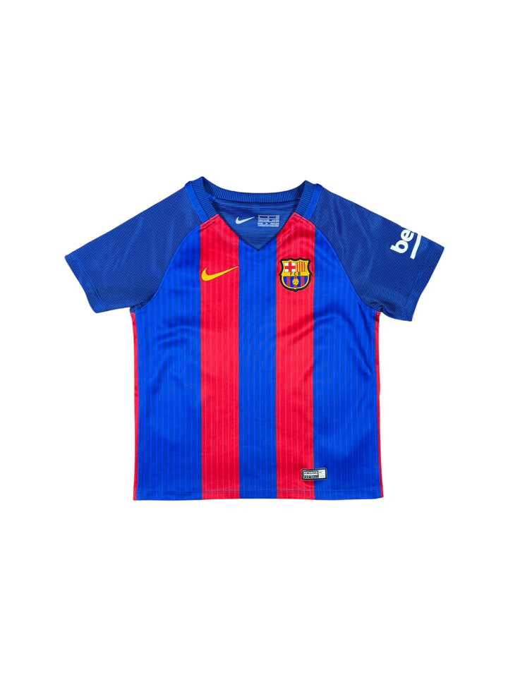 2016/17 Barcelona Nike Home Shirt - 9/10 - (4-5 Years)