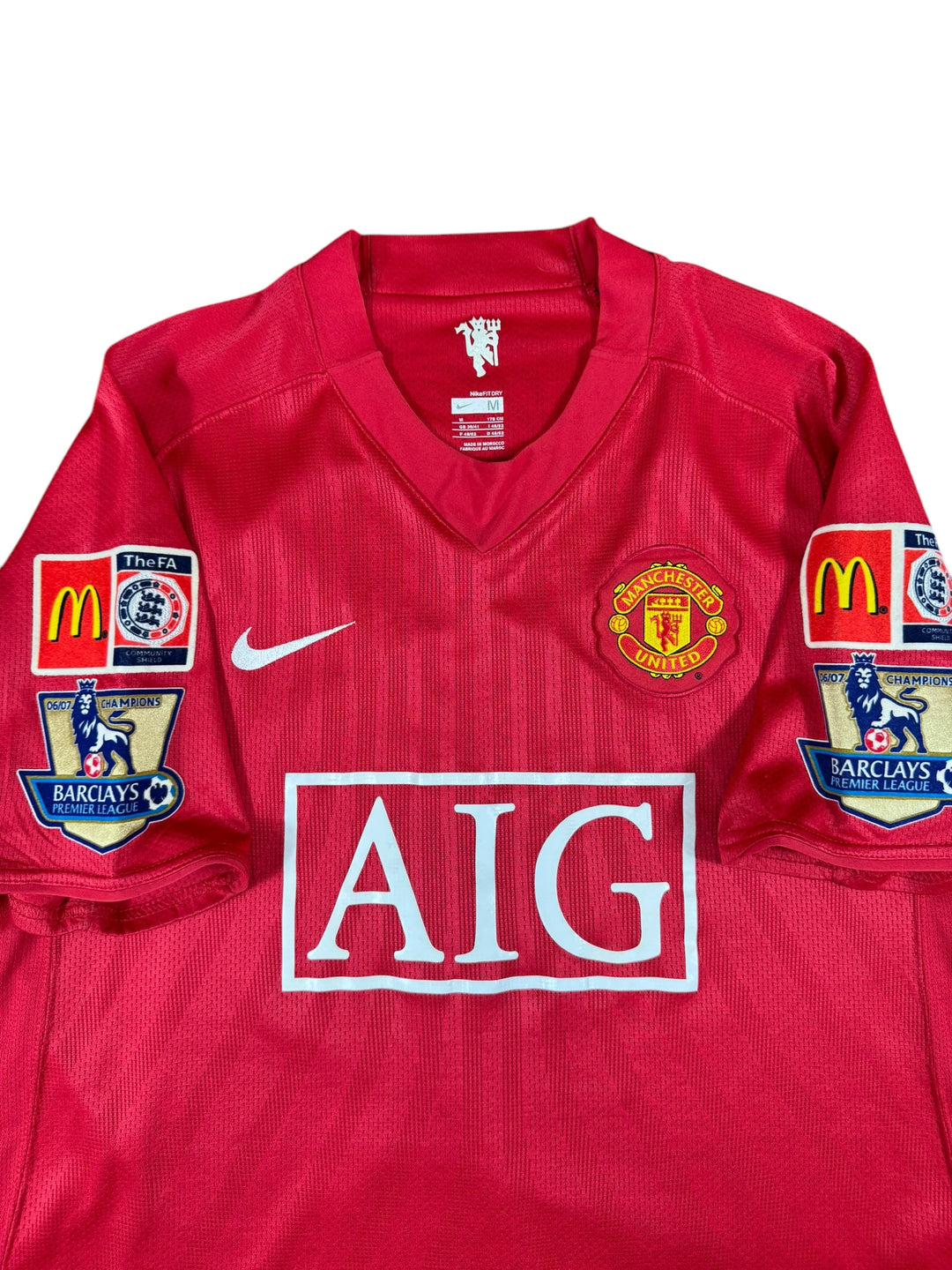 2007/08 Manchester United Nike FA CUP Football Shirt #11 Giggs - 7/10 - (M)