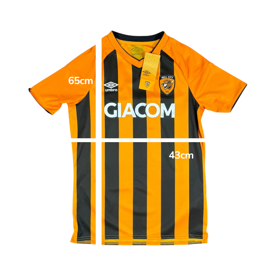 2020-21 Hull City Umbro Home Shirt Brand New (14-15 Years)