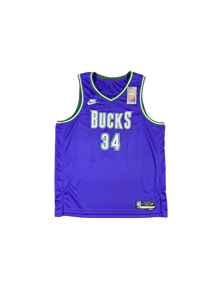 2022-23 Milwaukee Bucks Nike Swingman Antetokounmpo #34 Basketball Jersey Brand New (2XL)