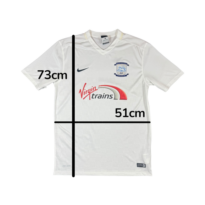 2015-16 Preston North End Home Shirt - 8/10 - (M)