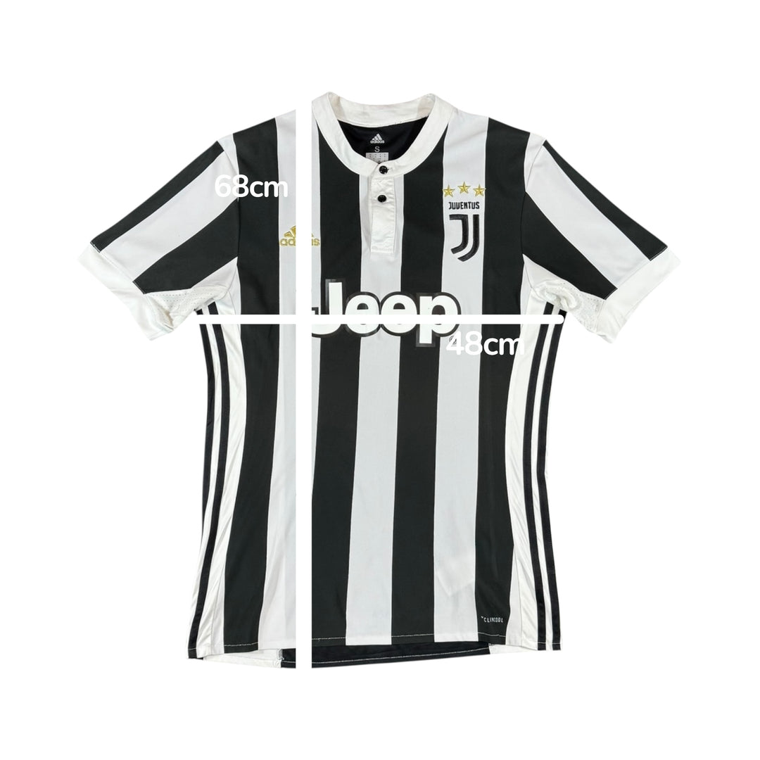 2017-18 Juventus Adidas Home Shirt - 8/10 - (S)