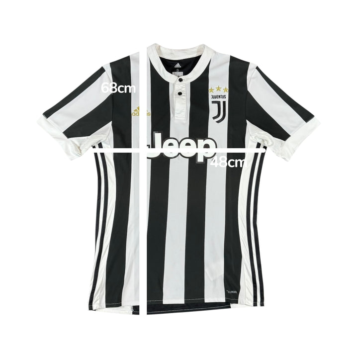 2017-18 Juventus Adidas Home Shirt - 8/10 - (S)