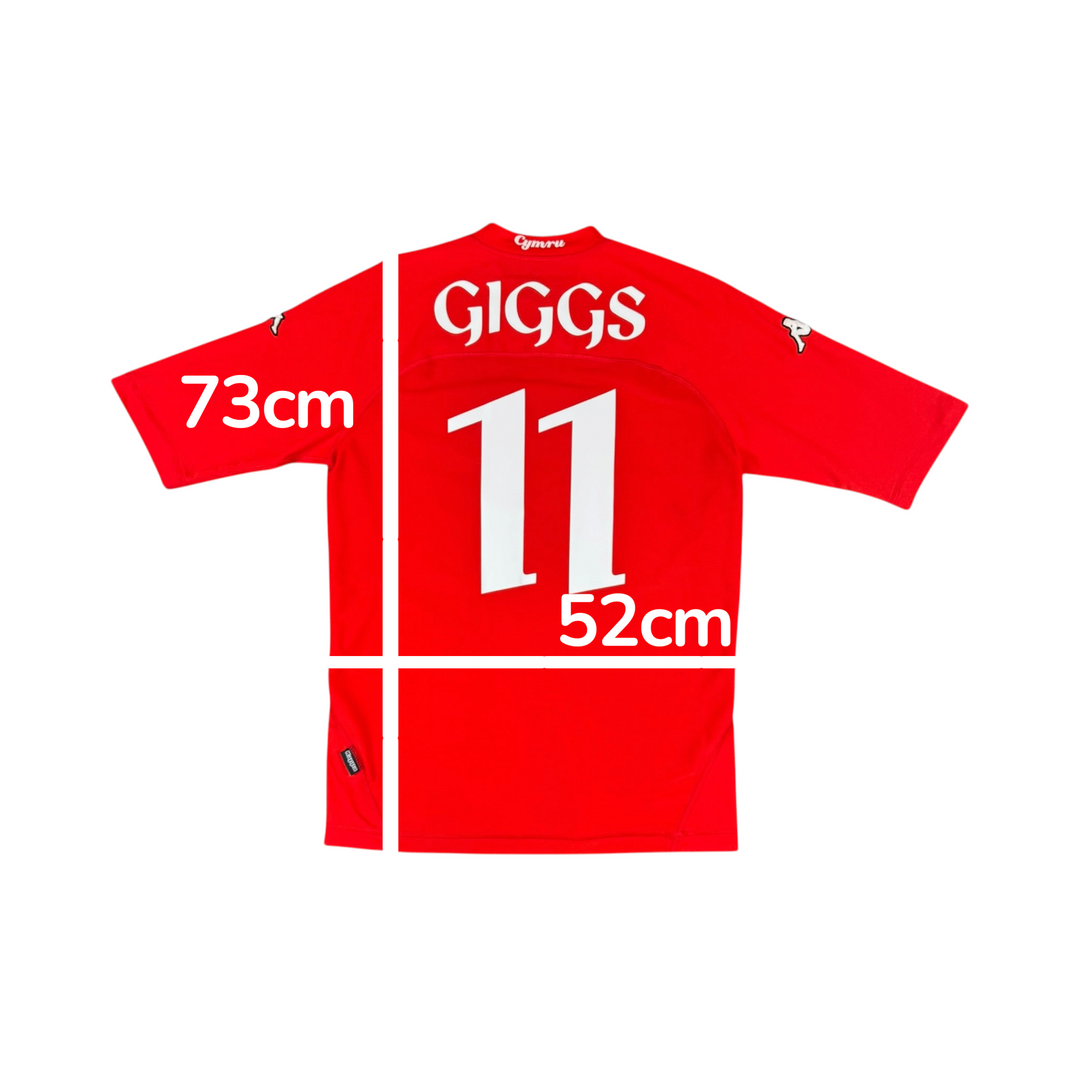 2004-06 Wales Kappa Home Shirt GIGGS #11 - 10/10 - (XL)