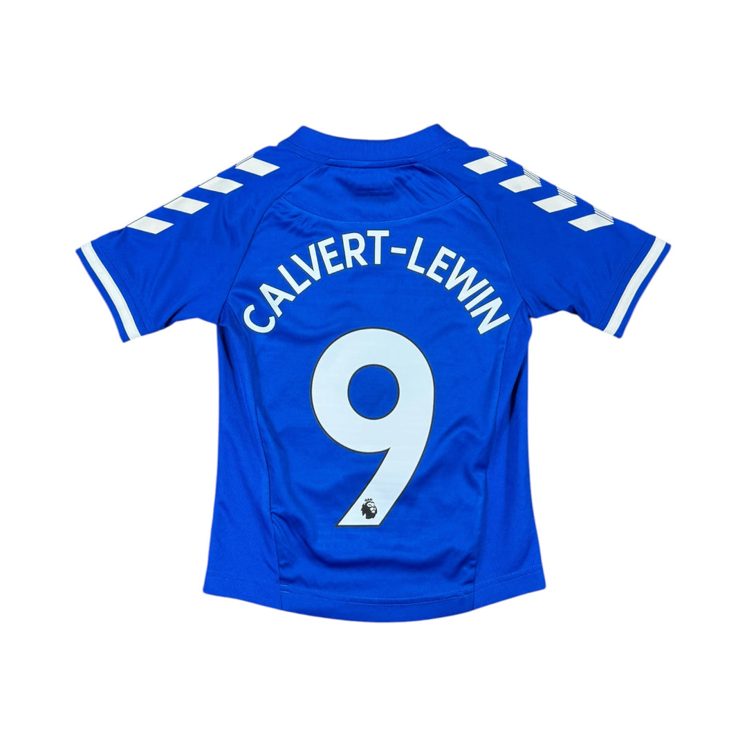 2020-21 Everton Home Shirt CALVERT LEWIN #9 - 9/10 - (6-7 Years)