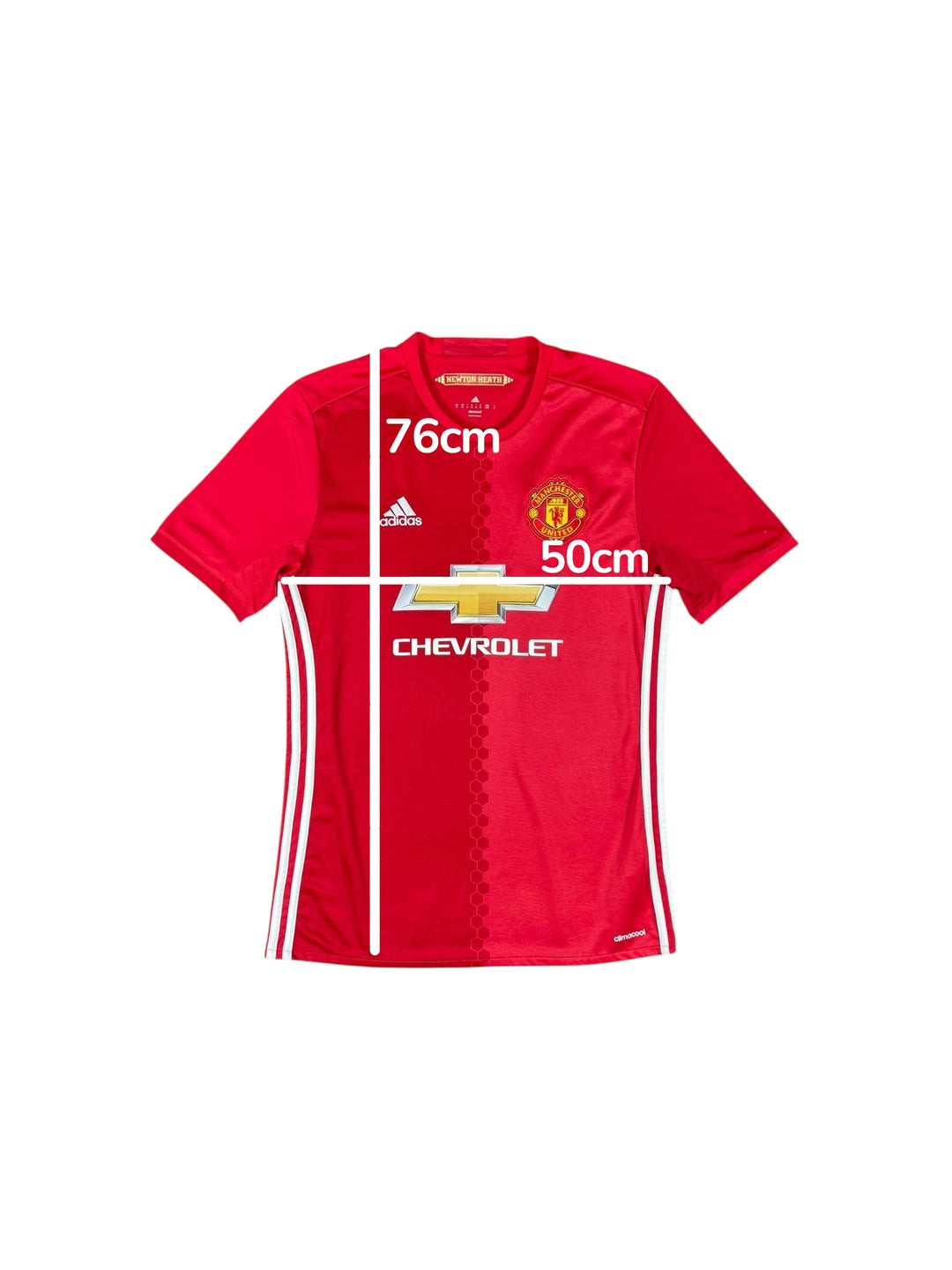 2017-18 Manchester United Adidas Home Shirt - 9/10 - (M)
