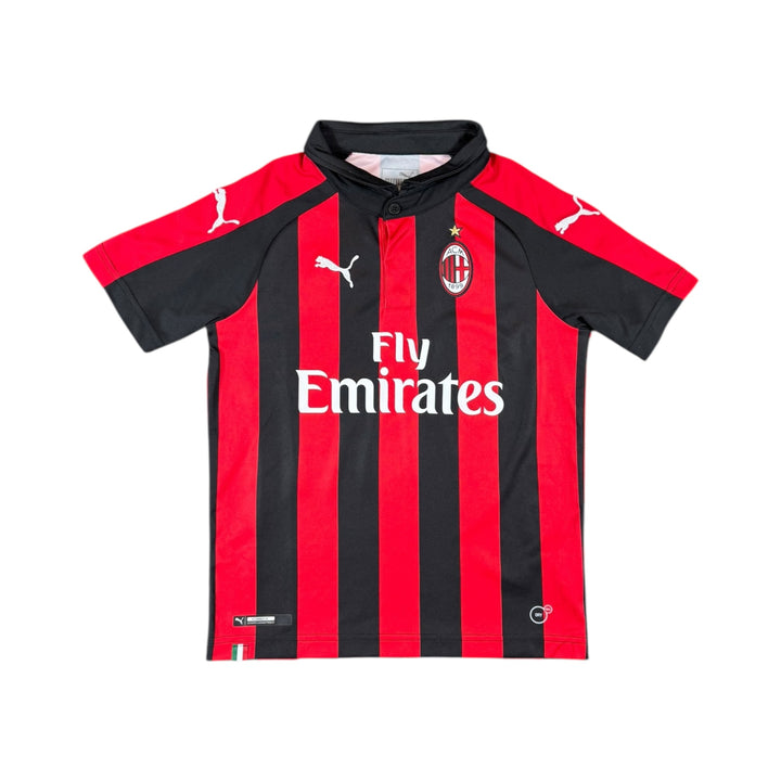 2018-19 AC Milan Puma Home Shirt - 9/10 - (9-10 Years)