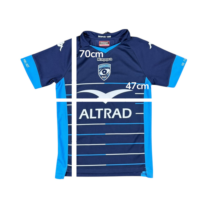 2018-19 Montpellier Kappa Rugby Shirt - 9/10 - (S)