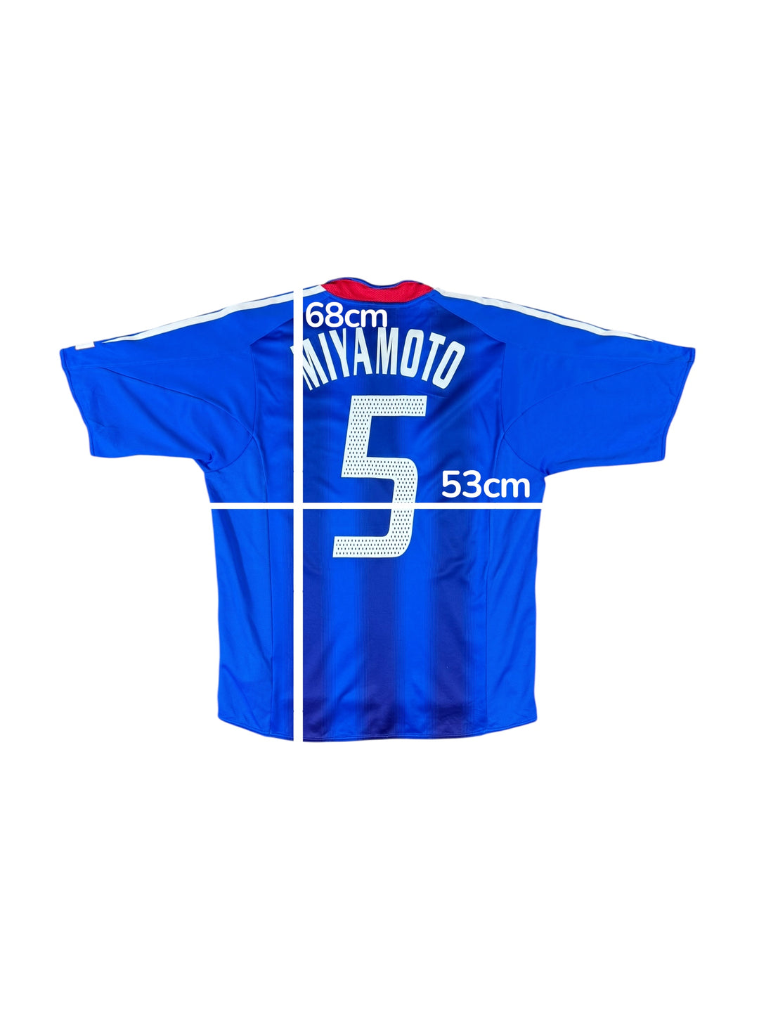 2004-06 Japan Adidas Home Player Authentic Shirt #5 MIYA MOTO - 9/10 - (S)