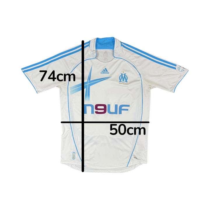2006-07 Marseille Home Shirt - 7/10 - (L)