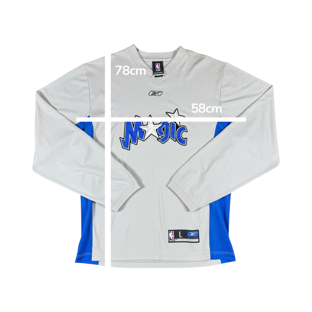 2003-05 Orlando Magic Reebok Longsleeve Training Shirt - 9/10 - (L)