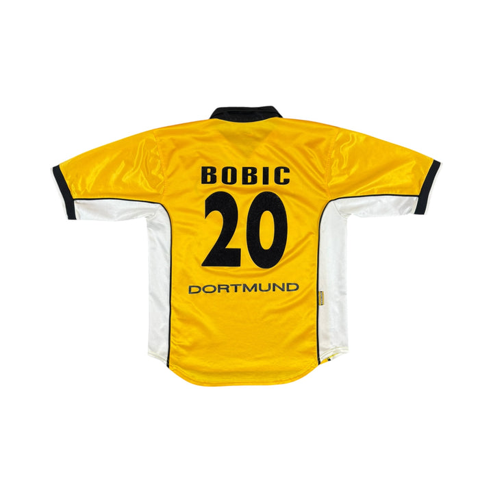 1998-00 Borussia Dortmund Nike Home Shirt #20 BOBIC - 7/10 - (M)