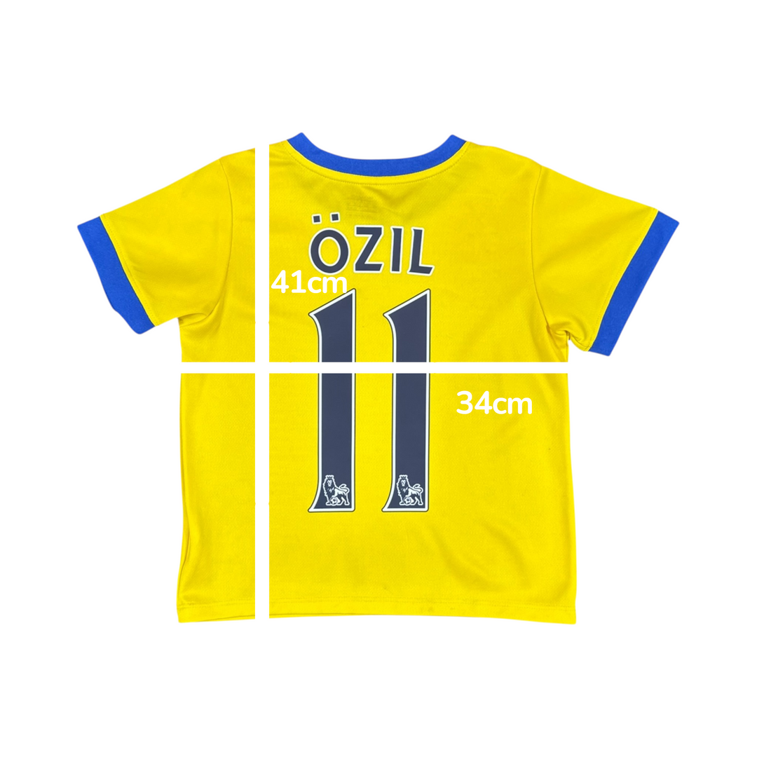 2013-14 Arsenal Nike Away Shirt #11 OZIL - 8/10 - (6-7 Years)
