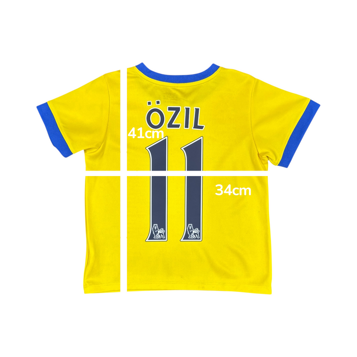 2013-14 Arsenal Nike Away Shirt #11 OZIL - 8/10 - (6-7 Years)