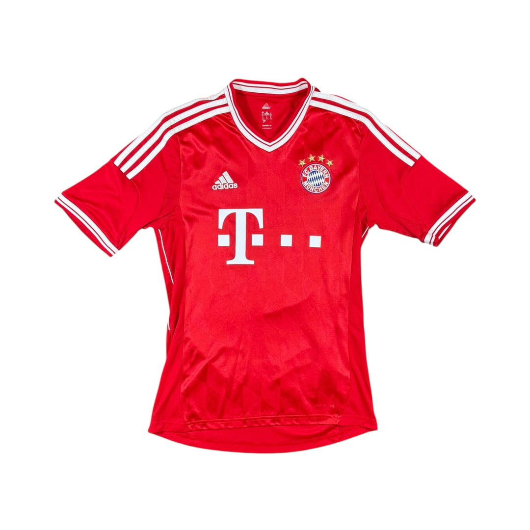 2013-14 Bayern Munich Adidas Home Shirt #10 ROBBEN - 9/10 - (S)